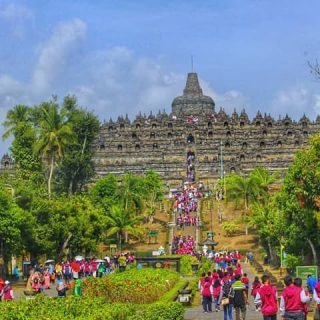 Piknik-ke Candi Borobudur dari Purwonegoro 